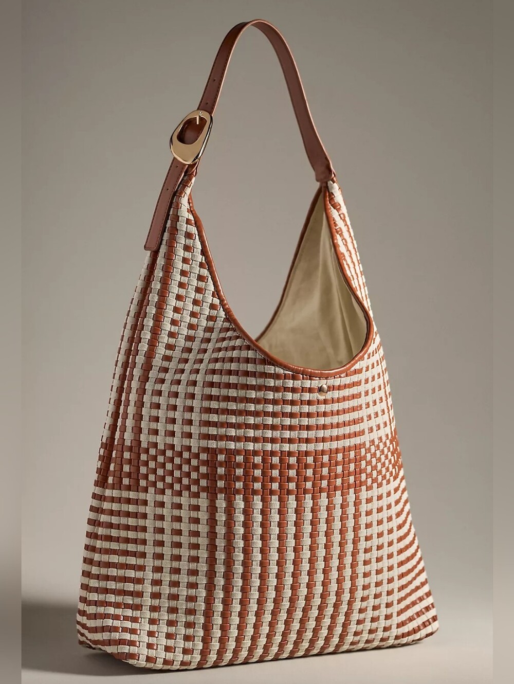 Anthropolgie Love Knot Vegan Weave Bag